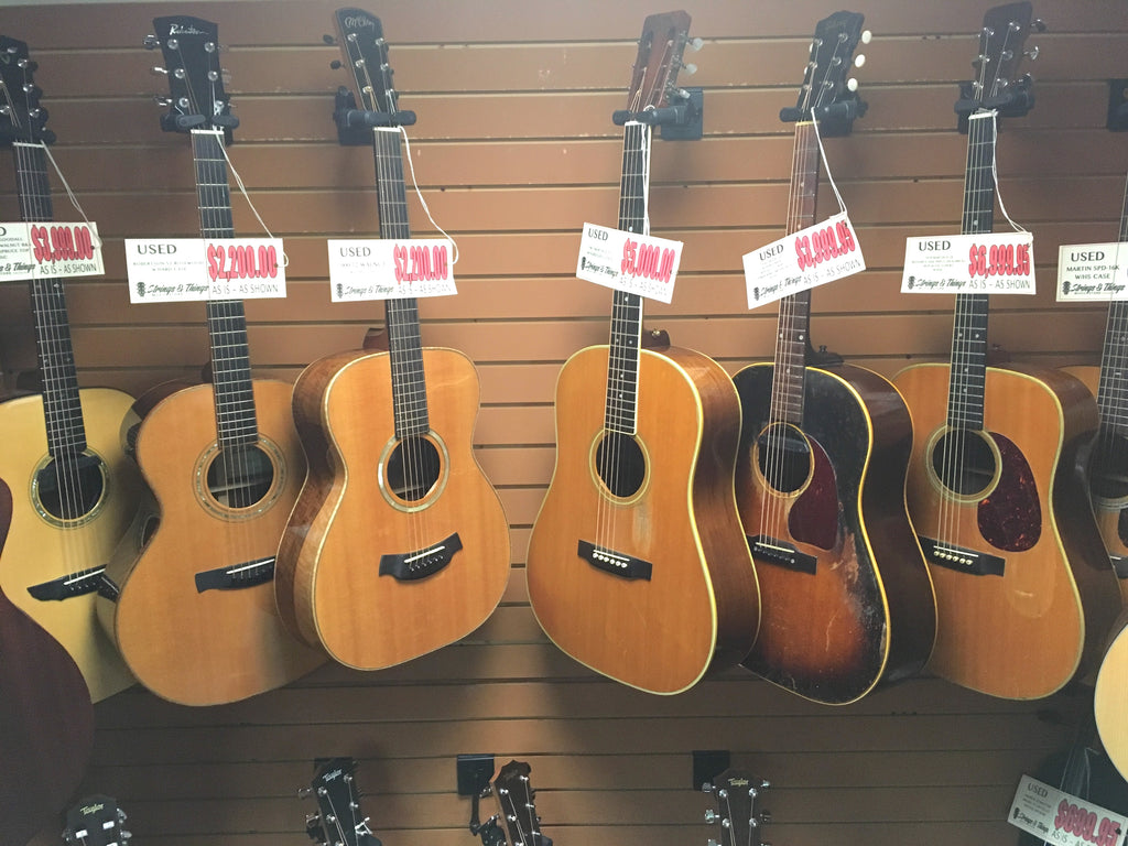 High End PreOwned Guitars! Strings & Things Music LLC