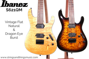 Ibanez S621 Quilted Maple Double-Humbucker Models