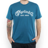 Martin Logo T-Shirt Ocean