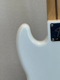 Used 2024 Fender Player Jazz Bass V Polar White SN:MX24006203