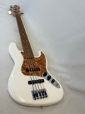 Used 2024 Fender Player Jazz Bass V Polar White SN:MX24006203