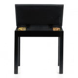 Gator Wooden Keyboard Bench with flip up storage