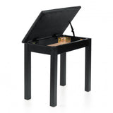 Gator Wooden Keyboard Bench with flip up storage