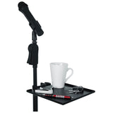 Gator 9" x 9" Mic Stand Accessory Shelf