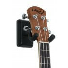 Gator Frameworks Wall Mounted Ukulele Hanger with Black Mounting Plate