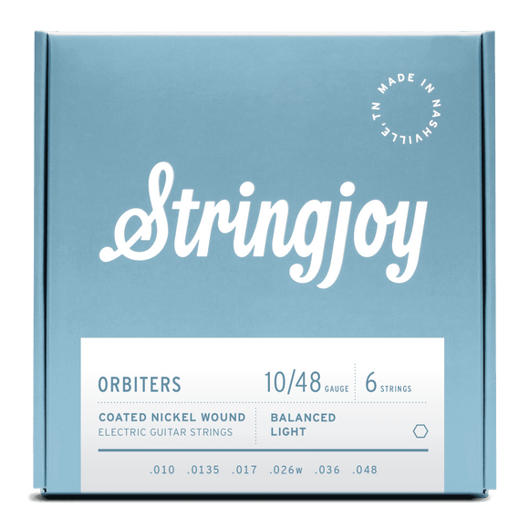 Stringjoy Orbiters Balanced Light Gauge 10-48 Coated