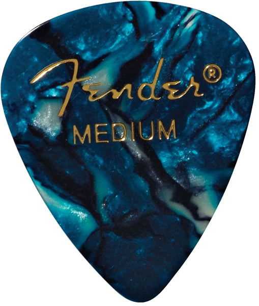 Fender Medium Picks 12 pack - Ocean Turquoise