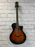 Yamaha APX600 Thinline Cutaway Acoustic/Electric Guitar Old Violin Sunburst