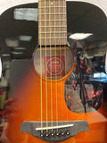 Yamaha JR2 3/4 Scale Acoustic Guitar - Tobacco Brown Sunburst