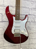 Yamaha PAC012 Electric Guitar Metallic Red SN:ILJ183074