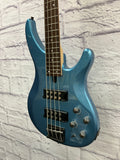Yamaha TRBX304 4-String Electric Bass Factory Blue SN:IKL183086