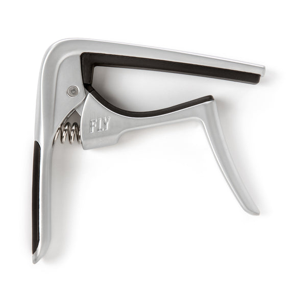 Dunlop TRIGGER FLY CAPO CURVED SATIN CHROME