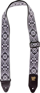 Ernie Ball Jacquard Guitar Strap Tribal Silver