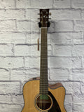 Yamaha FGX800C Acoustic/Electric Guitar with Cutaway - Natural