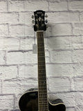 Yamaha APX600 Thinline Cutaway Acoustic/Electric Guitar Oriental Blue Burst