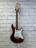 Yamaha PAC012 Electric Guitar Metallic Red SN:ILJ183074