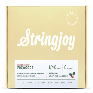 Stringjoy Foxwoods | Medium Gauge (11-40) Coated Phosphor Bronze Mandolin Strings