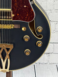 Ibanez AF75G Black Flat SN:PW26060659