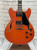 Ibanez AS73 Transparent Tangerine Flat SN:PW26060792