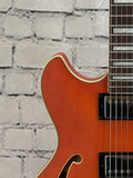 Ibanez AS73 Transparent Tangerine Flat SN:PW26060792