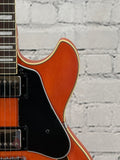 Ibanez AS73 Transparent Tangerine Flat SN:PW26060792