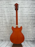 Ibanez AS73 Transparent Tangerine Flat SN:PW26060792
