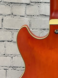 Ibanez AS73 Transparent Tangerine Flat SN:PW26060792
