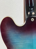 Used Epiphone Blueberry Burst Figured IG SN:20081520419