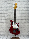 Used 2004 Fender Jaguar Candy Apple Red CIJ SN:Q044458