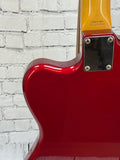 Used 2004 Fender Jaguar Candy Apple Red CIJ SN:Q044458