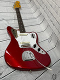Used 2004 Fender Jaguar Candy Apple Red CIJ SN:Q044458