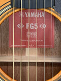 Yamaha FG5 Natural SN:IJL452A
