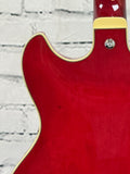 Ibanez AS73 Transparent Cherry Red SN:PW26070548