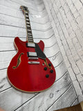 Ibanez AS73 Transparent Cherry Red SN:PW26070548