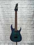 Ibanez RG7421PB Sapphire Blue Flat SN:I260802582