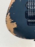 Used 2024 Charvel Pro-Mod Relic San Dimas Style 1 HH FR PF Weathered Black SN:MC233515