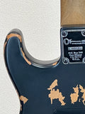 Used 2024 Charvel Pro-Mod Relic San Dimas Style 1 HH FR PF Weathered Black SN:MC233515