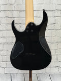 Ibanez GRG7221QA Transparent Black Sunburst SN:212Y04GS260706977
