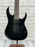 Ibanez GRG7221QA Transparent Black Sunburst SN:212Y04GS260706978