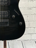 Ibanez GRG7221QA Transparent Black Sunburst SN:212Y04GS260706978