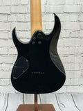 Ibanez GRG7221QA Transparent Black Sunburst SN:212Y04GS260706978