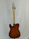 Used 2015 Fender American Deluxe Telecaster Aged Cherry Burst SN:US15014501