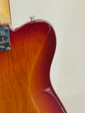 Used 2015 Fender American Deluxe Telecaster Aged Cherry Burst SN:US15014501