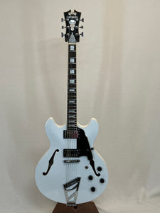 Used 2016 D'Angelico Premier White SN:US1605