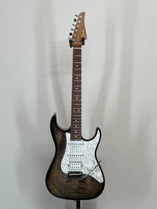 Suhr Standard Plus Trans Charcoal Burst SN:76123