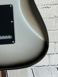 Used 2021 Fender Player Plus Stratocaster HSS Silverburst SN:MX21177867
