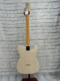 Used 2005 Fender ‘70s Telecaster Left Handed White Blonde SN:R021437