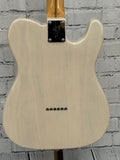 Used 2005 Fender ‘70s Telecaster Left Handed White Blonde SN:R021437