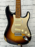 Used 2018 Fender '17 LTD NAMM 56 STRAT RST REL WF2TS SN:CZ538742