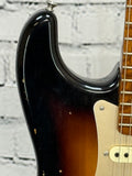 Used 2018 Fender '17 LTD NAMM 56 STRAT RST REL WF2TS SN:CZ538742